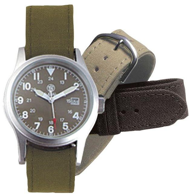 Reloj militar Reloj de pulsera para hombres con símbolos del ejército