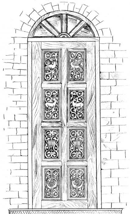 Puertas de madera con sus propias manos. Fabricación de puertas de madera: dibujos, foto