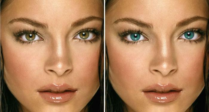 Cómo cambiar el color de los ojos en Photoshop: instrucciones para principiantes