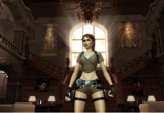 Tomb Raider Legend. Entrada de la mansión