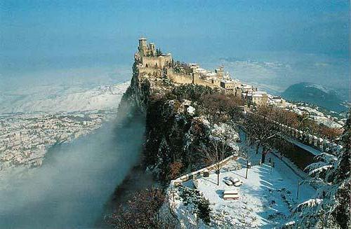 Italia. San Marino, un estado soberano